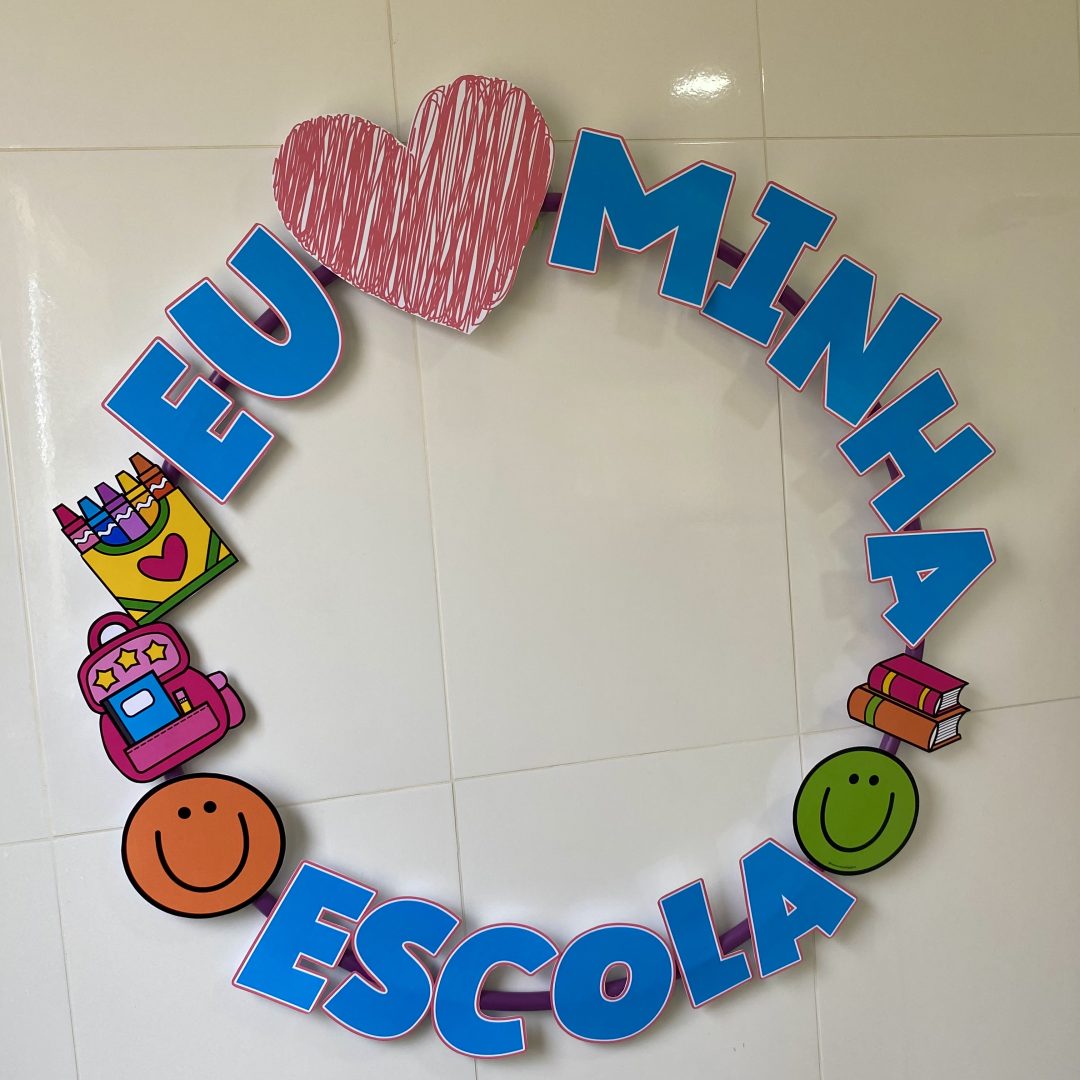 Decoração Bambolê Dia da Escola