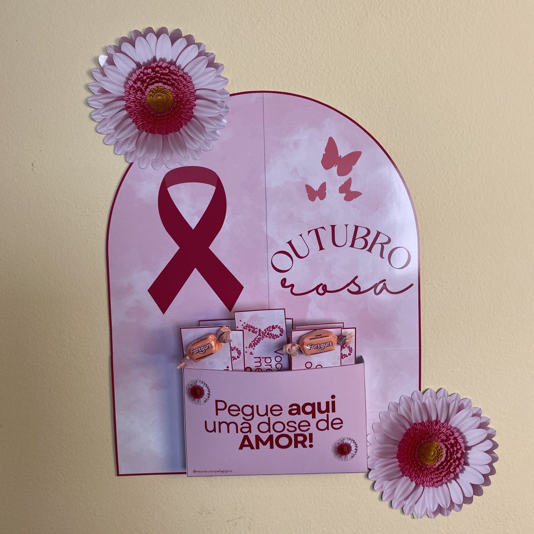 Caixinha de Mensagens Outubro Rosa