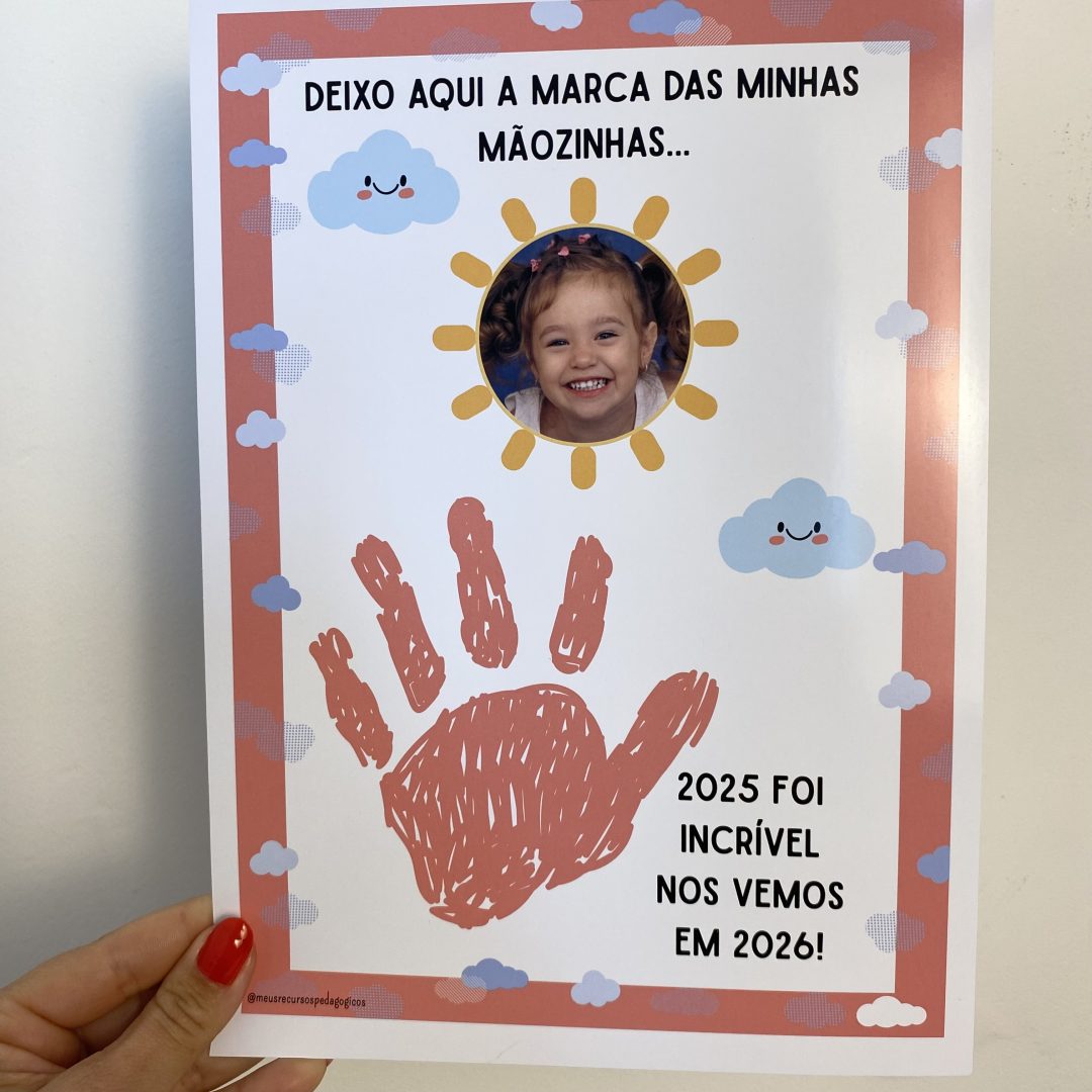 Minhas mãozinhas 2025