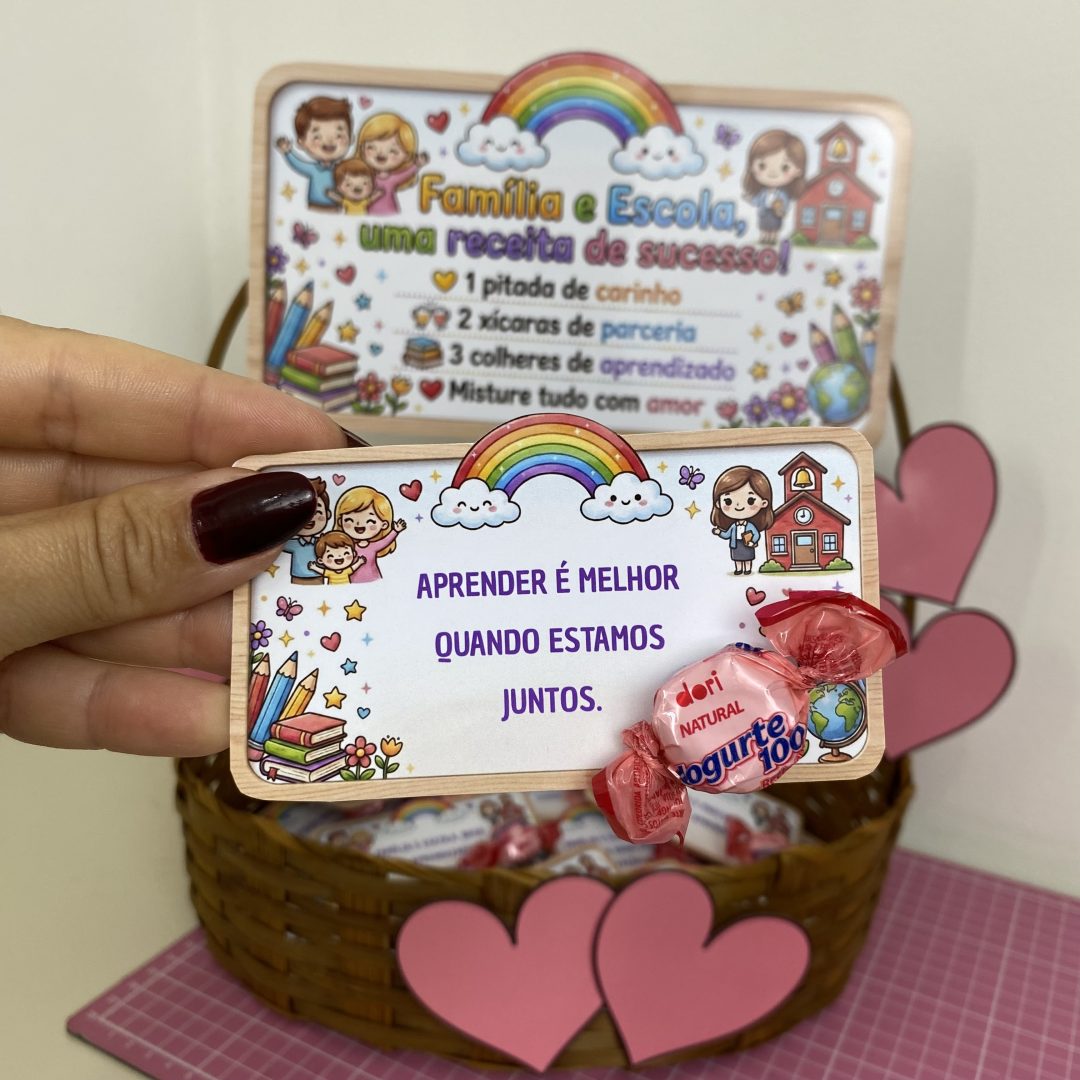 Decoração Família e Escola