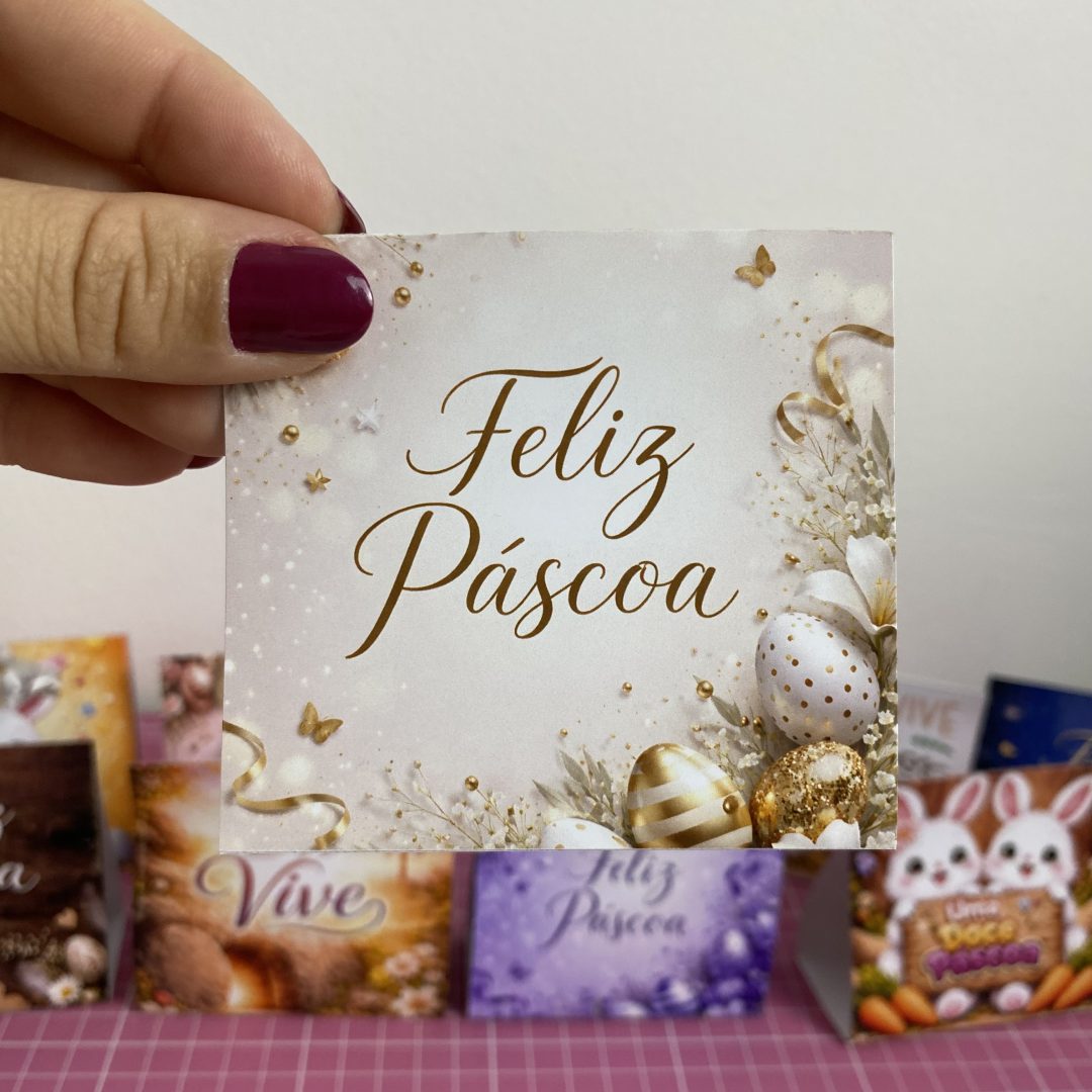 Mimo de Páscoa porta-bombom