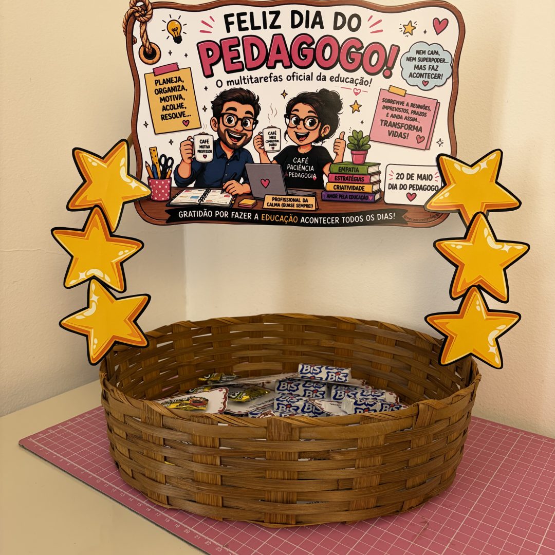 Decoração Dia do Pedagogo