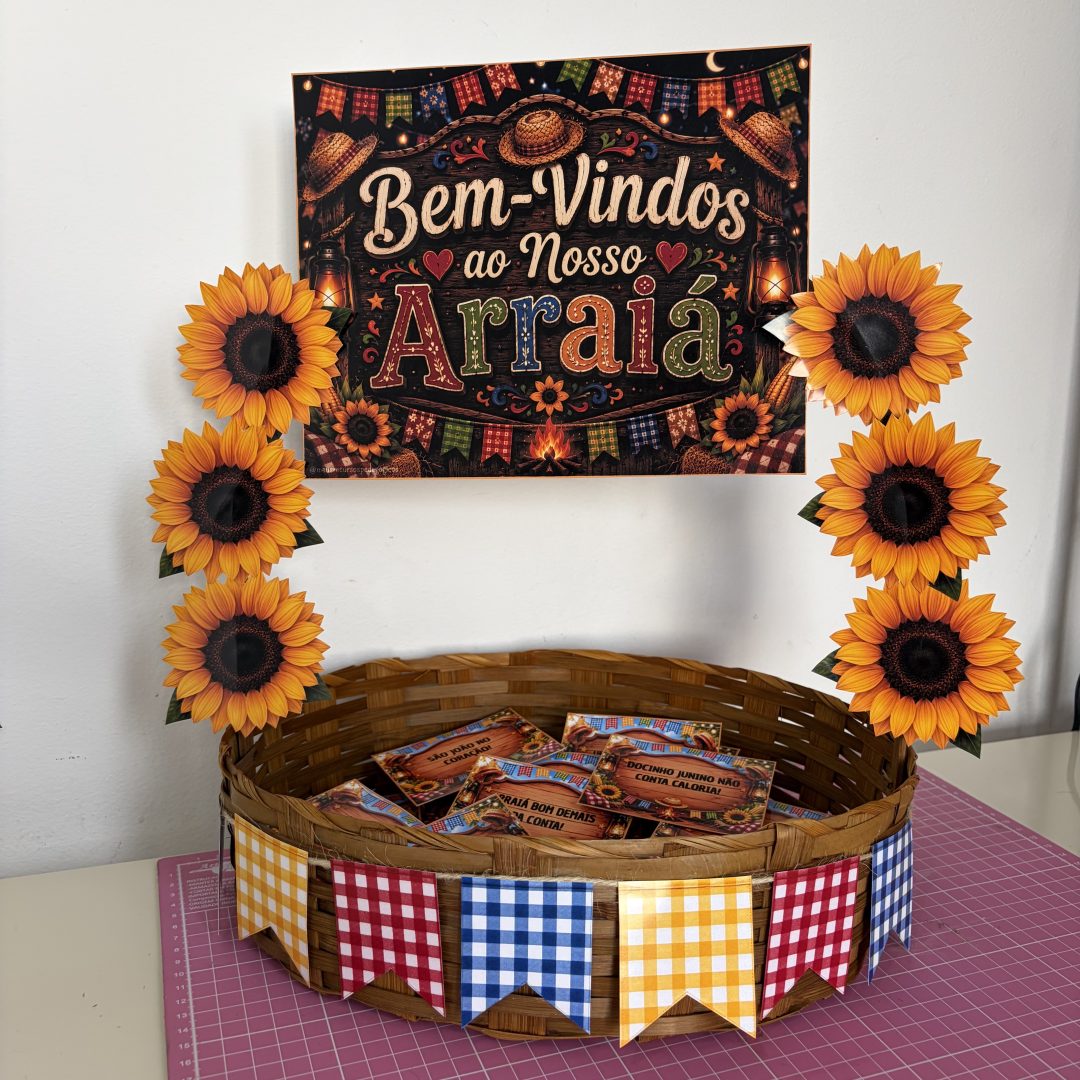Kit Decoração Festa Junina