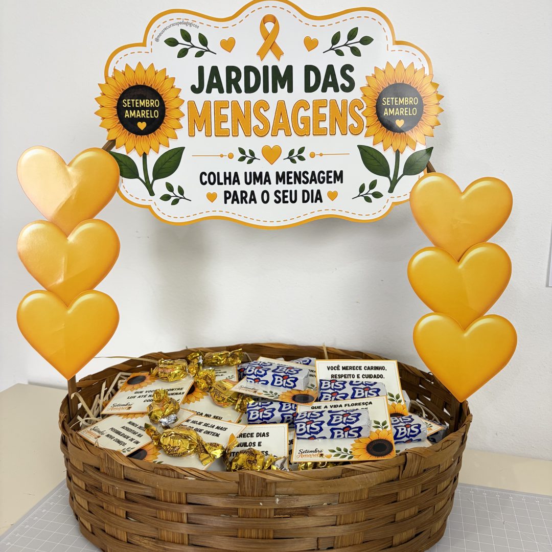 Decoração Jardim das Mensagens